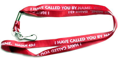 I Have Called You by Name Lanyard